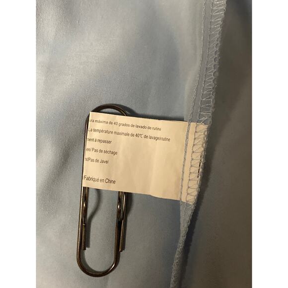 Womens Light Blue uniform shirt, size Small - Picture 9 of 9